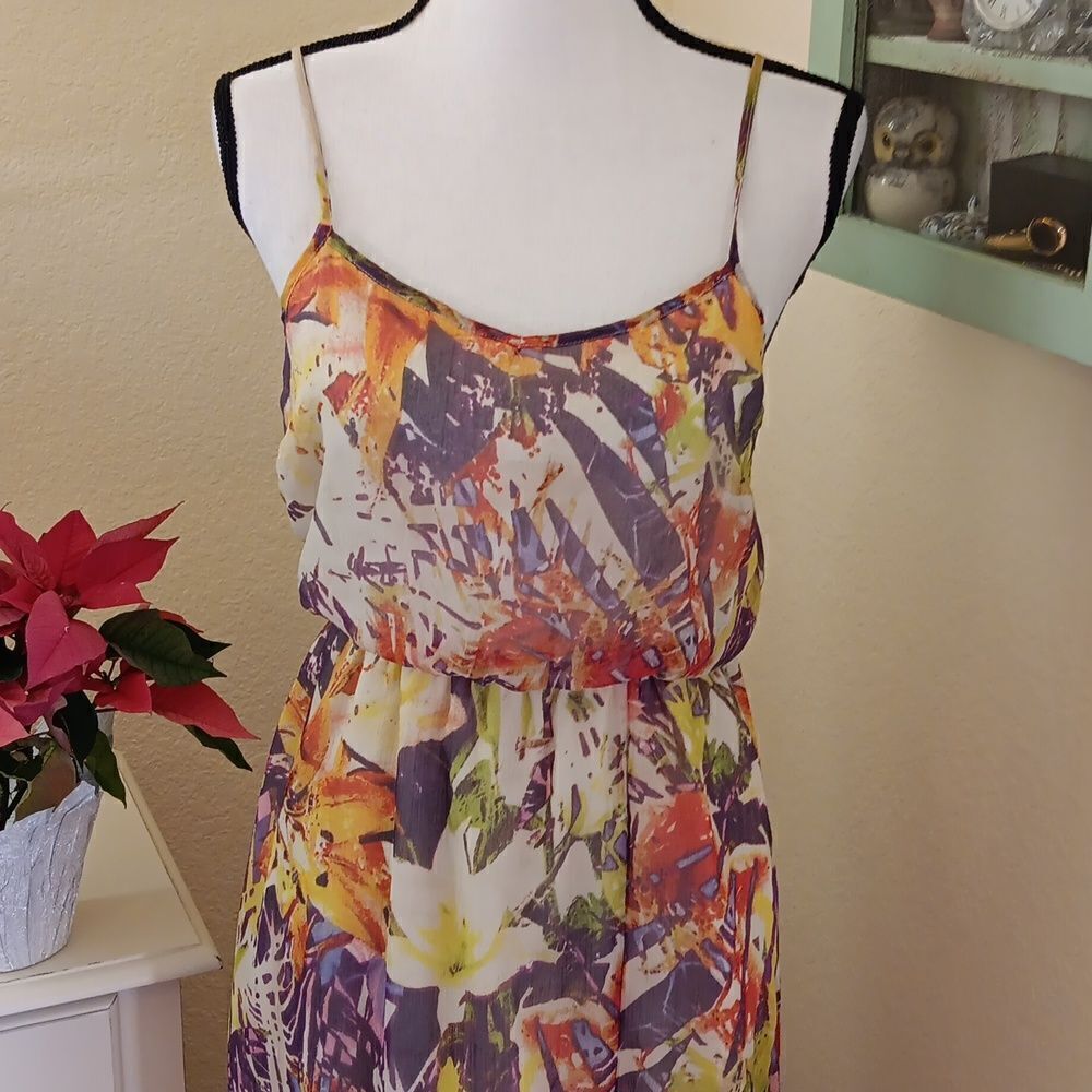 Jessica Simpson Abstract Maxi Dress - Picture 2 of 12